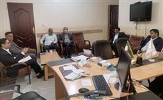 نشست رییس اداره استاندارد شهرستان زابل با شهرداران منطقه سیستان در محل اداره استاندارد شهرستان زابل